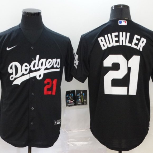 all black dodgers jersey